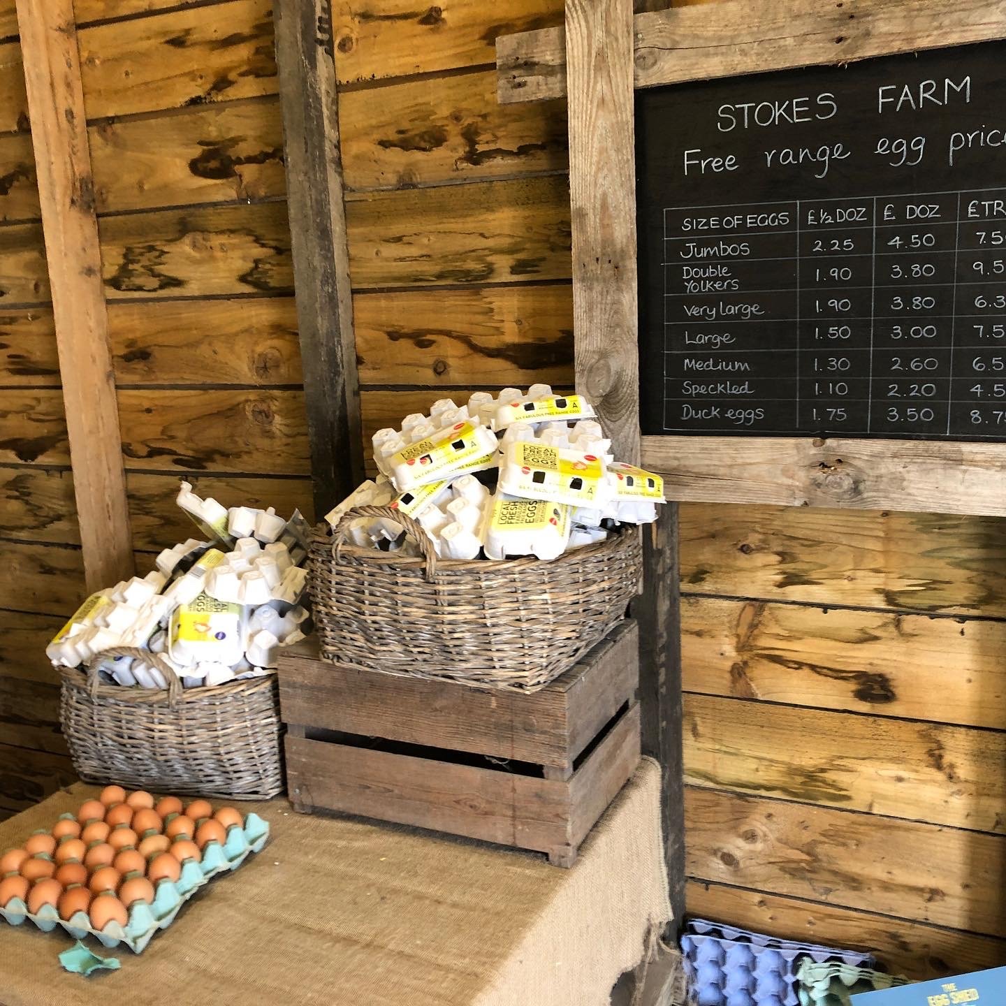 The Egg Shed Stokes Farm