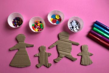 Cardboard Gingerbread People