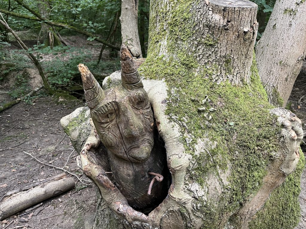 Tarman Copse Green Man Sculpture