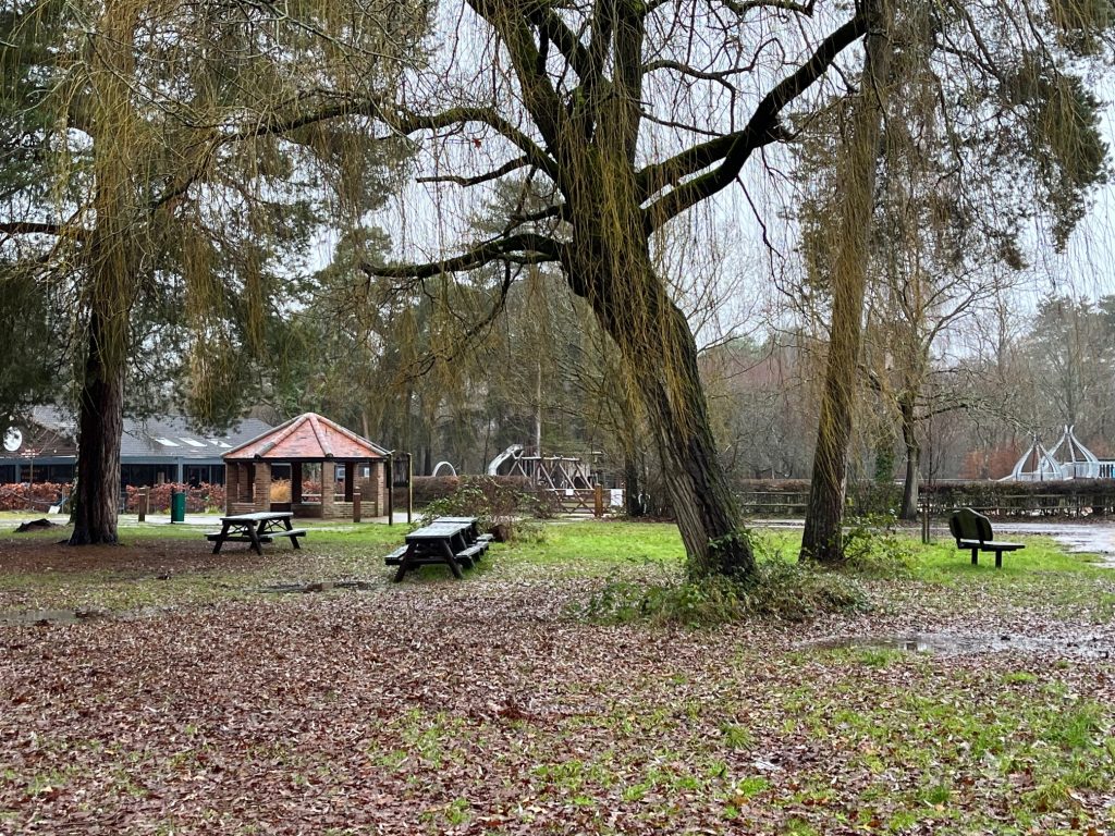 Cafe and Play Area at California Country Park