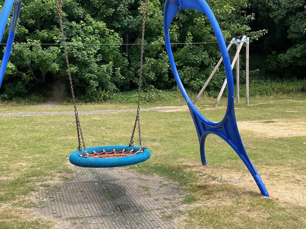 Swing at Donnington Recreation Ground