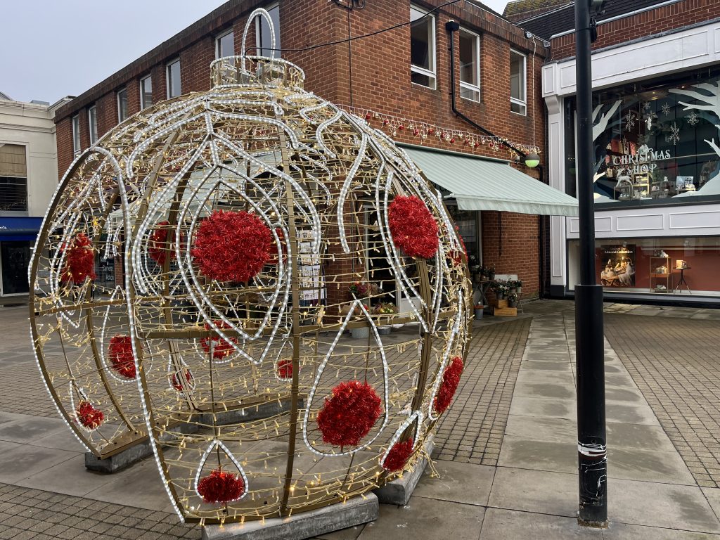 Christmas Decorations in Windsor