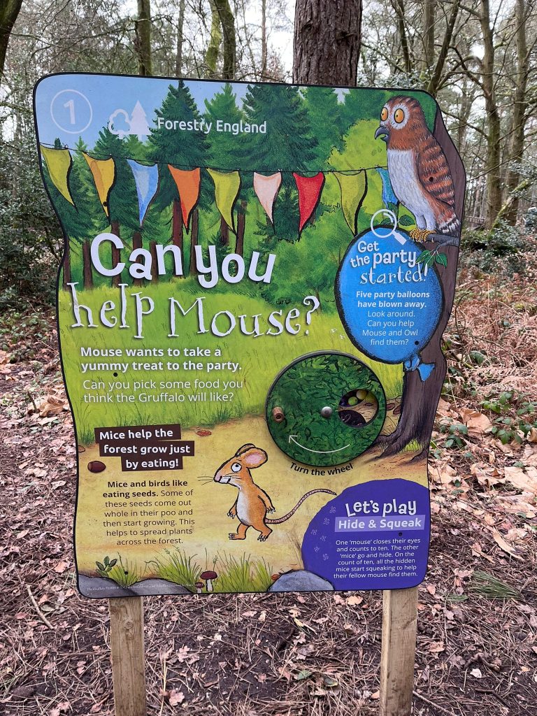 Gruffalo Party Trail - Alice Holt