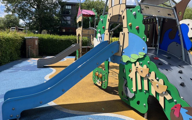 Mill Meadows Junior Adventure Playground in Henley on Thames