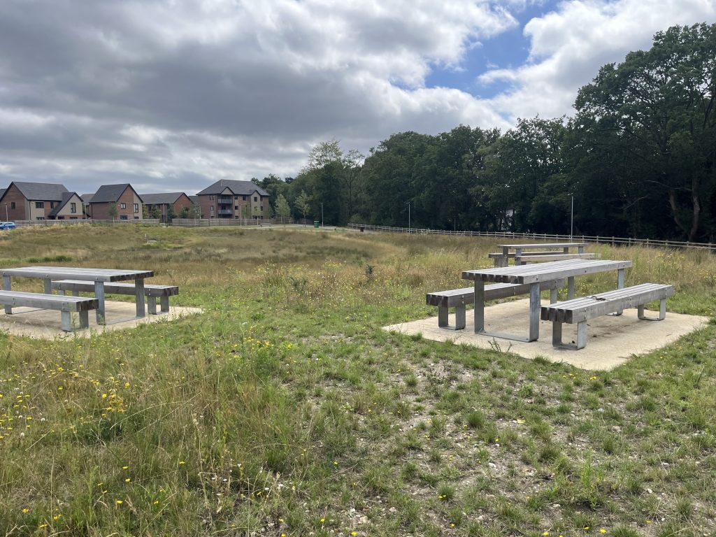 Picnic Tables at Bucklers Adventure Play Area