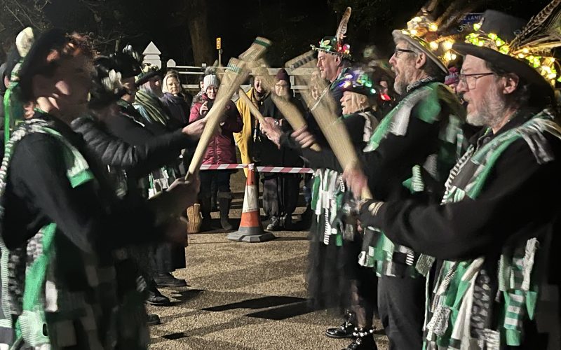 Wassail at Lily Hill Park in Bracknell